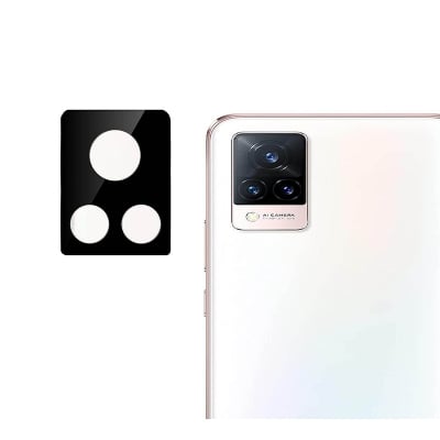 Picture of Scratch Resistant Back Camera Lens Protector Tempered Glass for Vivo V21