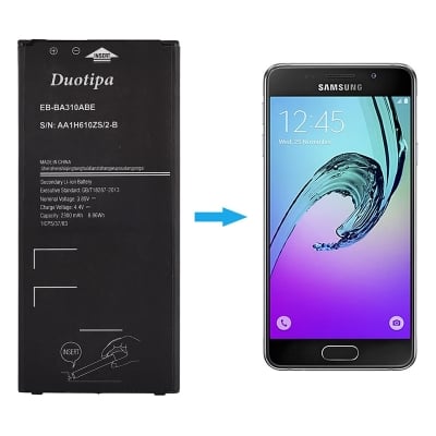 Picture of Duotipa EB-BA310ABE Battery Compatible with Galaxy A3 2016 A310 A310/F with Repair Tool Kit