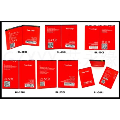 Picture of Full Capacity Cell Phone Battery 19CI 1000MAH 1500MAH 1700MAH 1850MAH 3.7V for Itel 19CI batteries