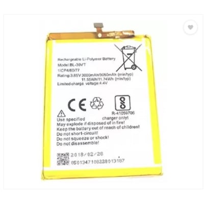 Picture of Ekon Mobile Battery For Tecno i5 (BL-30VT) - 3050 mAh