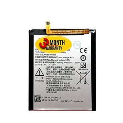 Picture of Original HE335 Parts for Nokia 6 TA-1000 TA-1003 TA-1021 TA-1025 TA-1033 TA-1039 (3000mAh) with 3 Months Warranty