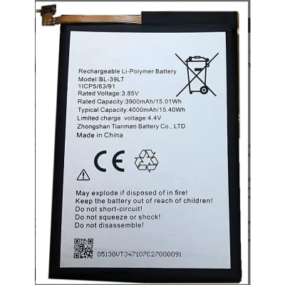 Picture of BL-39LT Battery for Tecno Spark 4 (4000mAh) (3 Months Warranty)