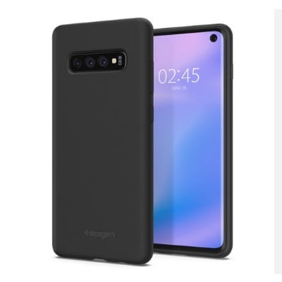 Picture of Back Cover for Samsung Galaxy S10 Plus / Samsung Galaxy S10+ | Slim Silicone Cover with Soft Lining Shockproof Full Body Bumper Case