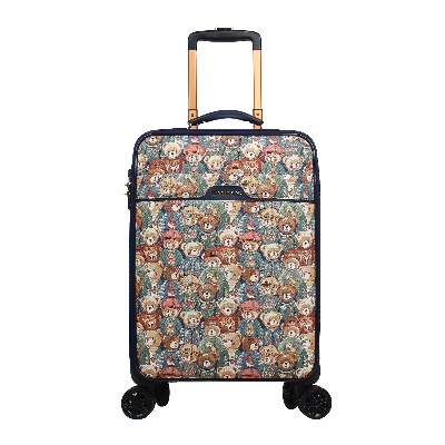 Picture of Henney Bear London Green Bear Luggage HL-002