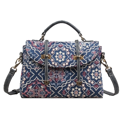 Picture of Henney Bear-SNOWFLAKE BLUE HandBag