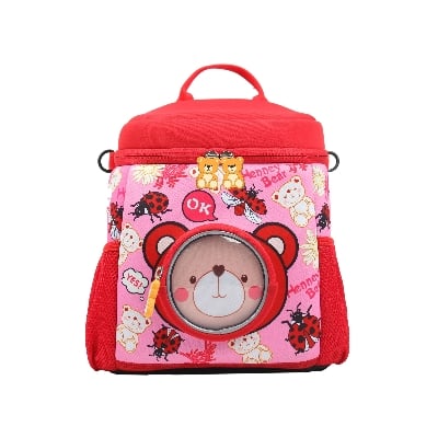 Picture of Henney Bear- PINK- Baby Bag