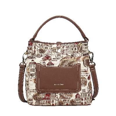 Picture of Henney Bear- -TREE IN FALL- Sholder Bag