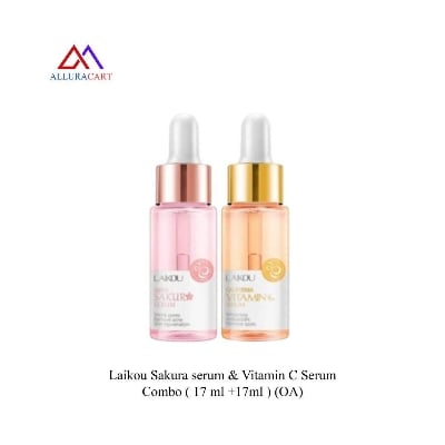 Picture of Laikou Sakura serum & Vitamin C Serum Combo ( 17 ml +17ml )