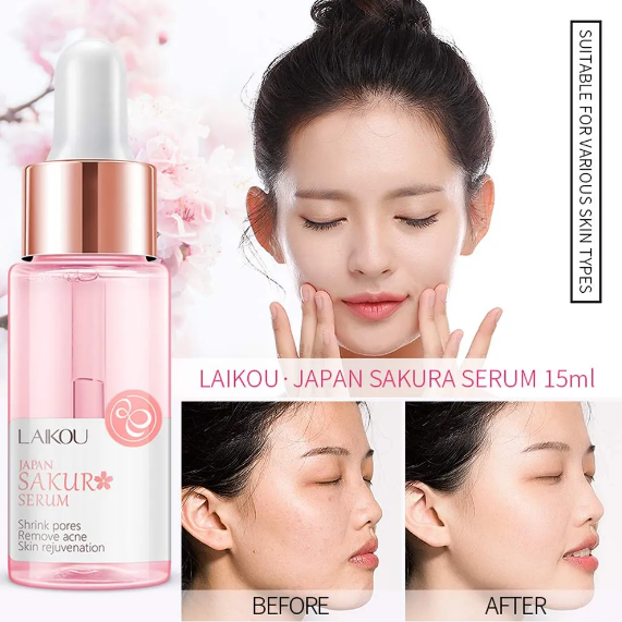 Picture of Laikou Sakura serum & Vitamin C Serum Combo ( 17 ml +17ml )