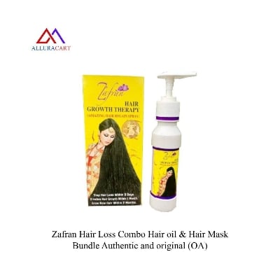 Picture of Zafran Hair Loss Combo Hair oil & Hair Mask Bundle Authentic and original