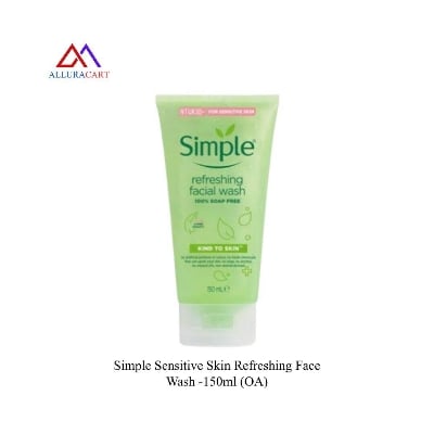 Picture of Simple Sensitive Skin Refreshing Face Wash -150ml-Fresh