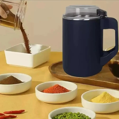 Picture of 650W Mini Electric Blender and Coffee Grinder - 350ml Capacity, Stainless Steel Blades, One Touch Operation - KA