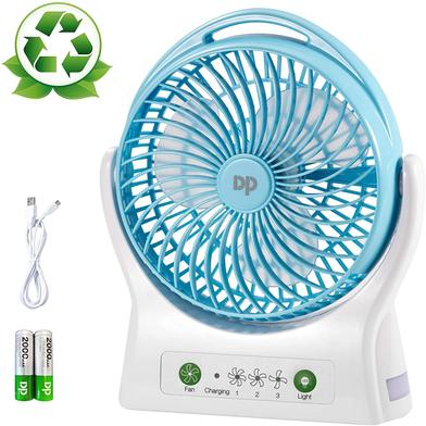 Picture of Duration Power DP-7605 Rechargeable Table Fan With LED Light - KA