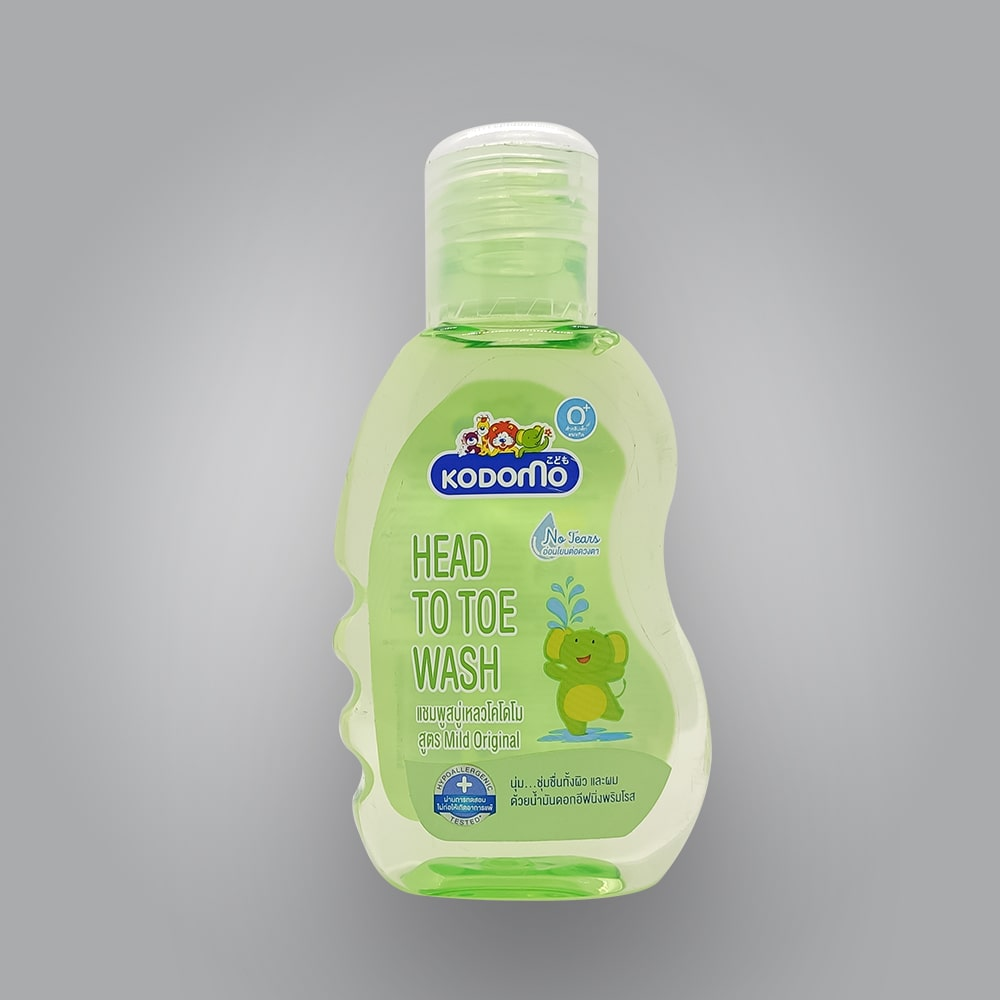 Picture of Kodomo Baby Hair And Body Wash Mild Original 200ml A Gentle All In One Formula For Baby Daily Care Use