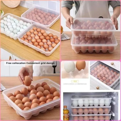 Picture of Egg Box - Indulge Durablity - Unique Make Standard Size 30 Pc Or Egg Organing Box - Sustainable Option - KA