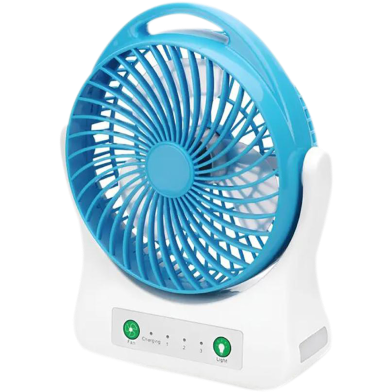 Picture of WEIDASI Rechargeable Fan WD-202 Portable mini USB with Light - KA