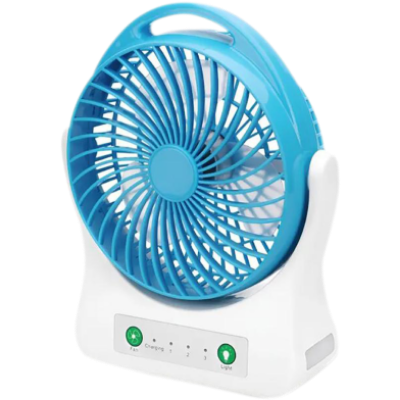 Picture of WEIDASI Rechargeable Fan WD-202 Portable mini USB with Light - KA