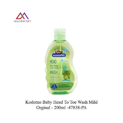 Picture of Kodomo Baby Head To Toe Wash Mild Orginal - 200ml -47838-PA