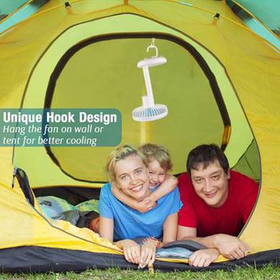 Picture of Duration Power DP-7632 Rechargeable Portable Fan With LED Light - KA
