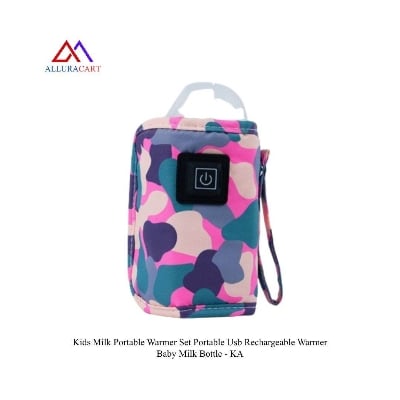 Picture of Kids Milk Portable Warmer Set Portable Usb Rechargeable Warmer Baby Milk Bottle - KA