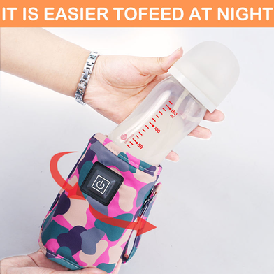 Picture of Kids Milk Portable Warmer Set Portable Usb Rechargeable Warmer Baby Milk Bottle - KA