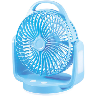 Picture of Duration Power DP-7620 Rechargeable Desktop Fan With LED Light - KA