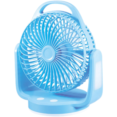 Picture of Duration Power DP-7620 Rechargeable Desktop Fan With LED Light - KA
