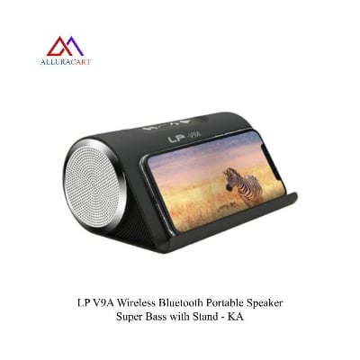 Picture of LP V9A Wireless Bluetooth Portable Speaker Super Bass with Stand - KA