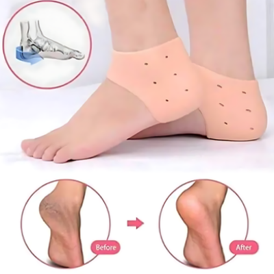 Picture of Anti Hill Silicon Heel Anti Crack Ventable Moisturizing Silicon Hill Socks For Male and Women - KA