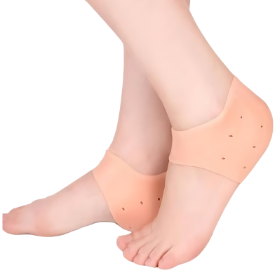 Picture of Anti Hill Silicon Heel Anti Crack Ventable Moisturizing Silicon Hill Socks For Male and Women - KA
