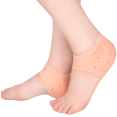 Picture of Anti Hill Silicon Heel Anti Crack Ventable Moisturizing Silicon Hill Socks For Male and Women - KA
