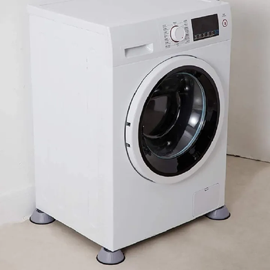 Picture of Shock Pad 4 Pcs Noise Cancelling Washing Machine Support, Washer And Dryer Anti-vibration Pads, Slip Anti Vibration And Noise Reducing Rubber Washing Machine Feet Pads - KA