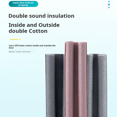 Picture of Door Bottom Seal Strip Dust proofs Insect Proof Cold Blocker Easy to Install Foam Guard Keeps Room Warm & Quiet - KA