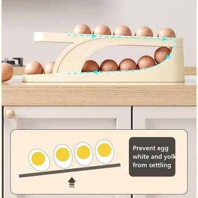 Picture of Automatic Roll-Down Double-Layer Egg Organizer - KA