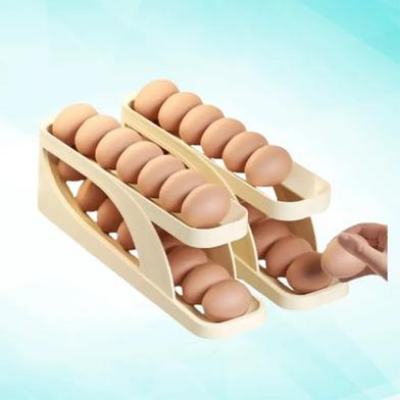 Picture of Automatic Roll-Down Double-Layer Egg Organizer - KA