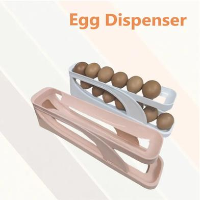 Picture of Automatic Roll-Down Double-Layer Egg Organizer - KA