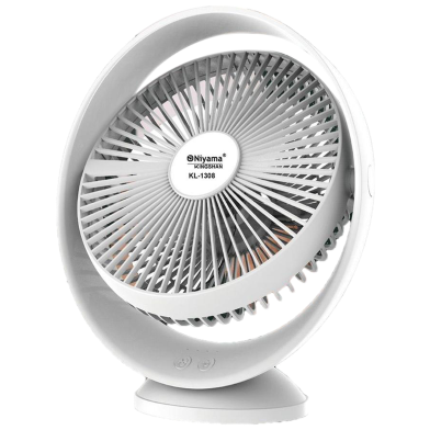 Picture of NIYAMA KL-1308 Rechargeable Table Fan With LED Light - KA