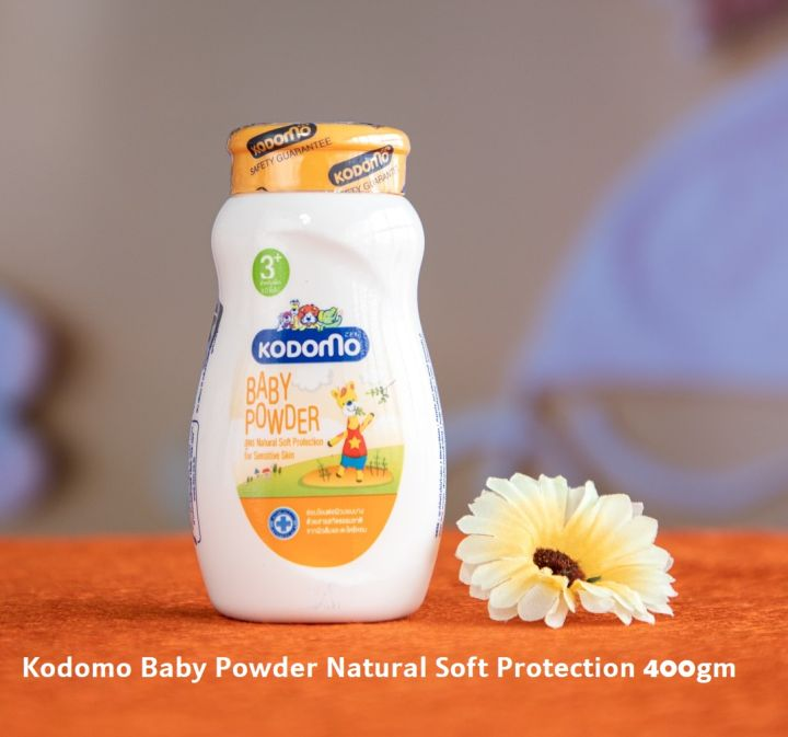 Picture of Kodomo Baby Powder Natural Soft Protection 400gm-PA