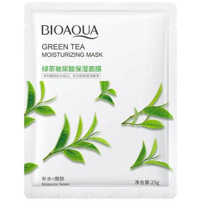 Picture of BIOAQUA Green Tea Moisturizing Nourishing Sheet Mask - 25g (OA)