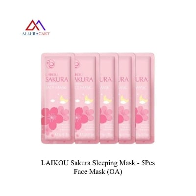 Picture of LAIKOU Sakura Sleeping Mask - 5Pcs Face Mask (OA)