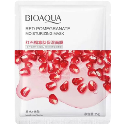 Picture of Bioaqua Red Pomegranate Sheet Mask - 25g (OA)