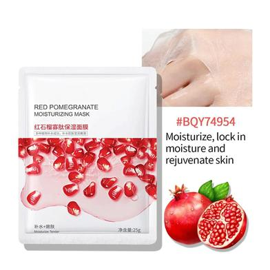 Picture of Bioaqua Red Pomegranate Sheet Mask - 25g (OA)