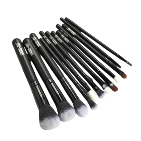 Picture of Maange Eye Brush Set -12 Pcs (Black Colour) (OA)