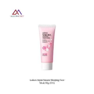 Picture of Laikou Japan Sakura Sleeping Face Mask 80g (OA)
