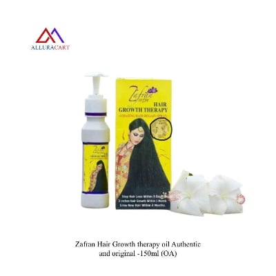 Picture of Zafran Hair Growth therapy oil Authentic and original -150ml (OA)