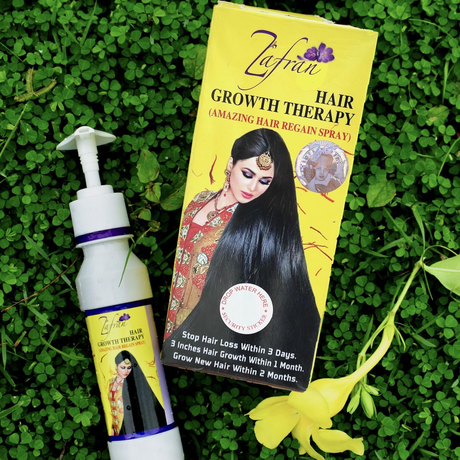 Picture of Zafran Hair Growth therapy oil Authentic and original -150ml (OA)