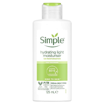 Picture of Simple Kind to Skin Hydrating Light Moisturiser - 125 ml (OA)