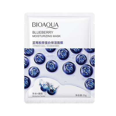 Picture of BIOAQUA Blueberry Mask Moisturizing Nourishing Sheet Mask - 25g (OA)