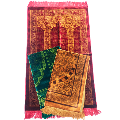 Picture of Safa Teks Al Iman Turkey Jaynamaz – প্রিমিয়াম তুর্কি জায়নামাজ (BA)