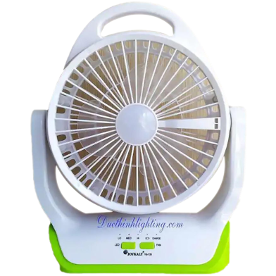 Picture of Joykaly YG-729 Rechargeable 8-Inch AC/DC Fan with LED Light-(SEA)